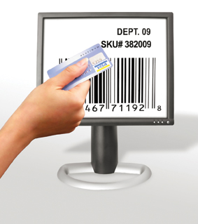 RFID (radio frequency identification) would virtually eliminate POS systems altogether due to RFID’s ability to read every item within the shopping basket before the customer reaches the till, as well as accessing the customers debit or credit card and taking payment. 